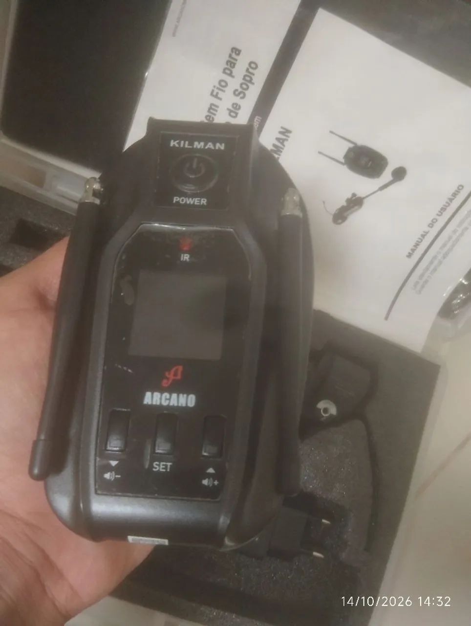 Microfone para sax alto  - Foto 3
