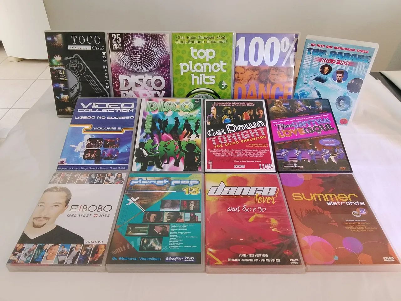 DVDs musicais de coleção para colecionadores 