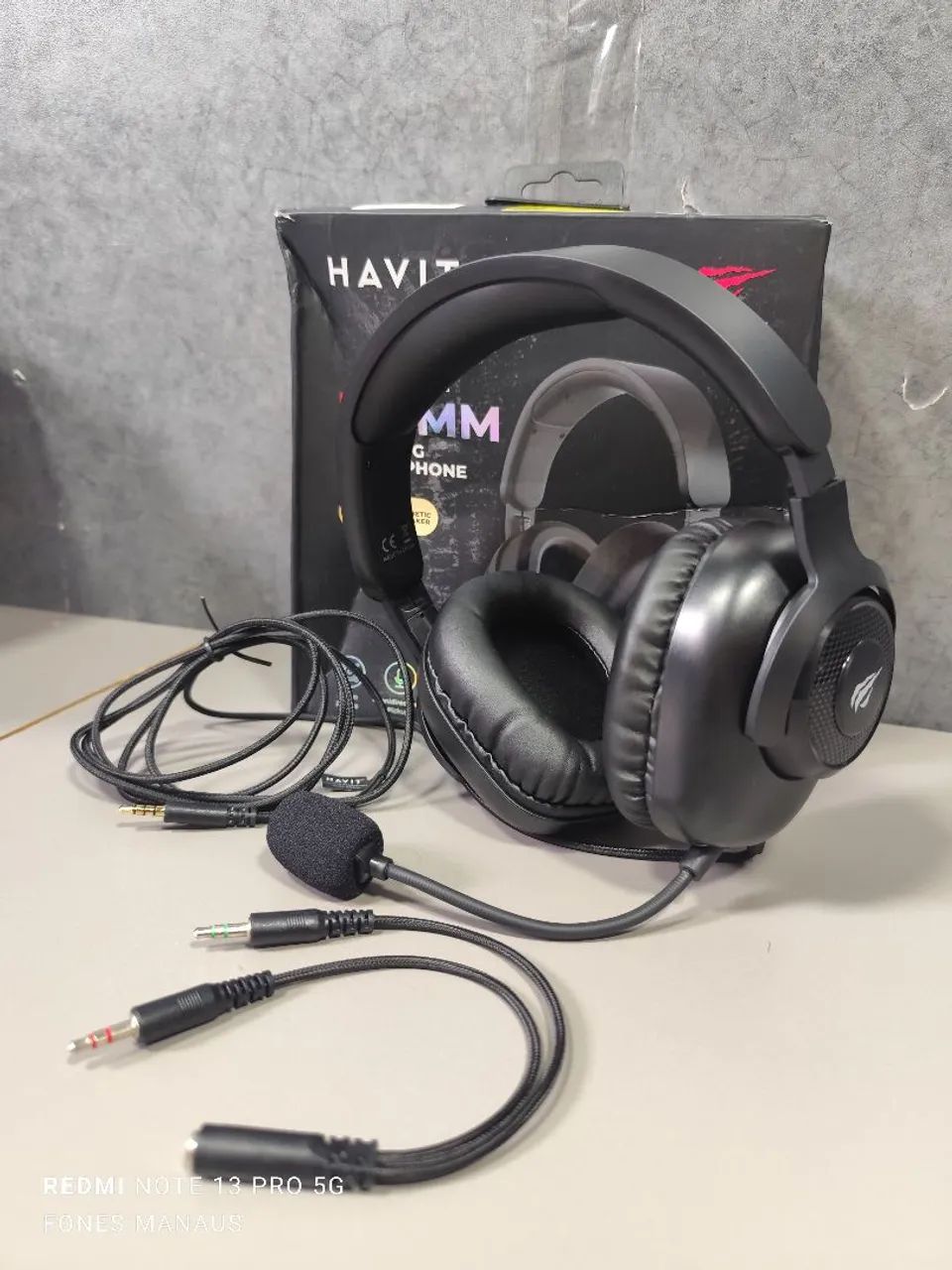 Fone GAMER headset HAVIT H2230d - Foto 2