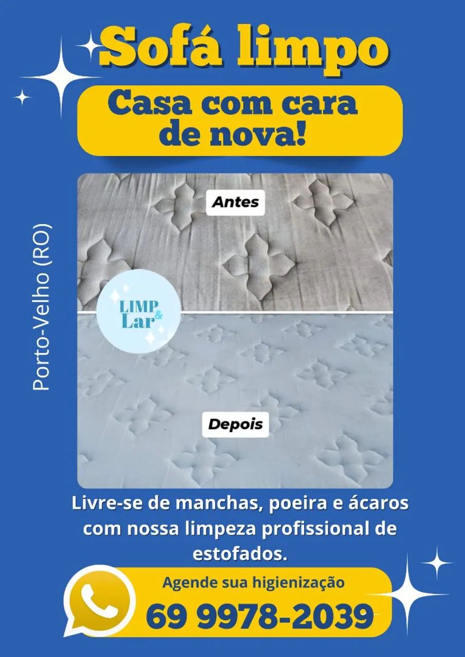 Higienização de estofados