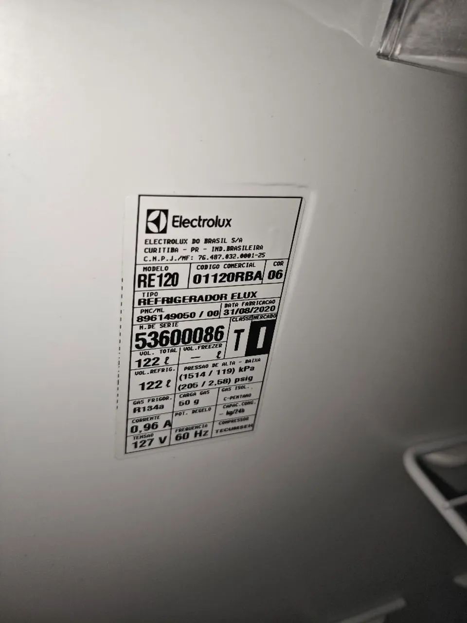 Frigobar Electrolux 122L - Foto 3