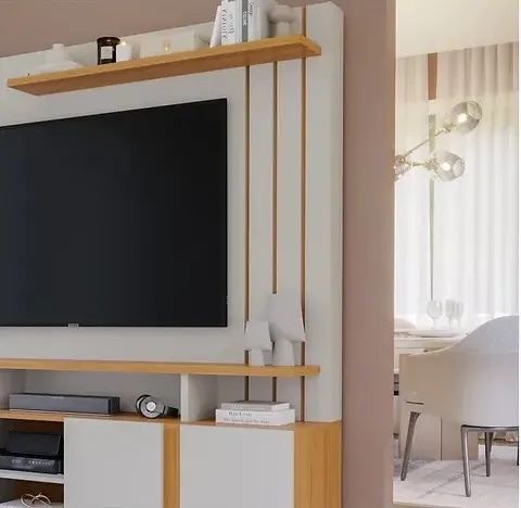 Home Valência Permobili, ideal para TVs até 55 Polegadas - Entrega Imediata; - Foto 4
