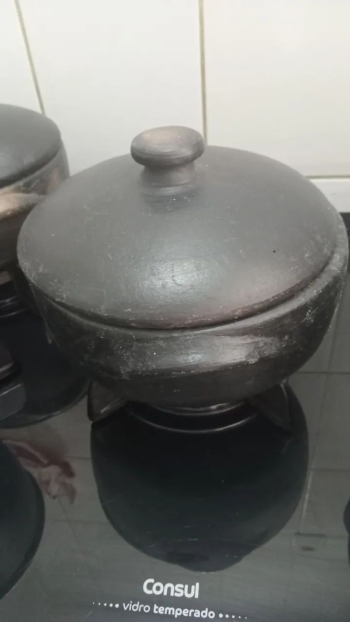 panelas de barro 