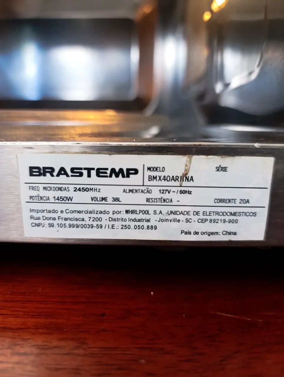 Microondas Brastemp 38L - Foto 4