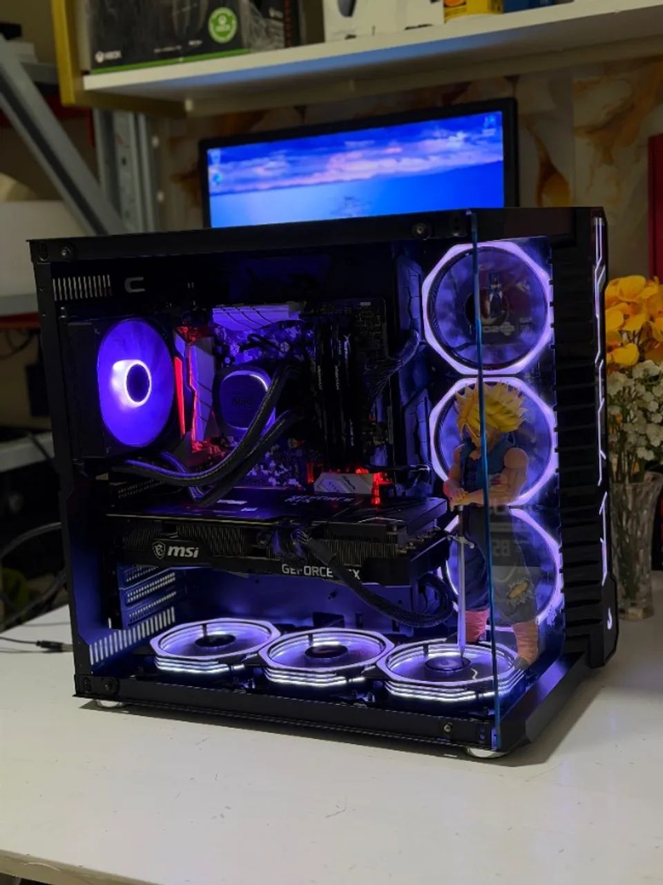 PC Gamer Ryzen 7 5700 + RTX 4060 + 16GB - TOP - Foto 4