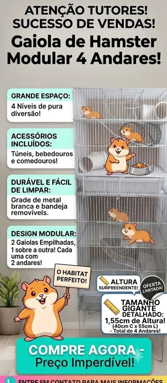 Casinha de Hamster 