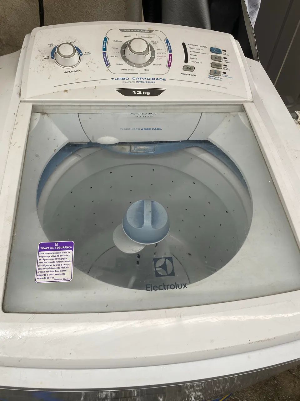  E do máquina de lavar eletrolux 15 kg usada