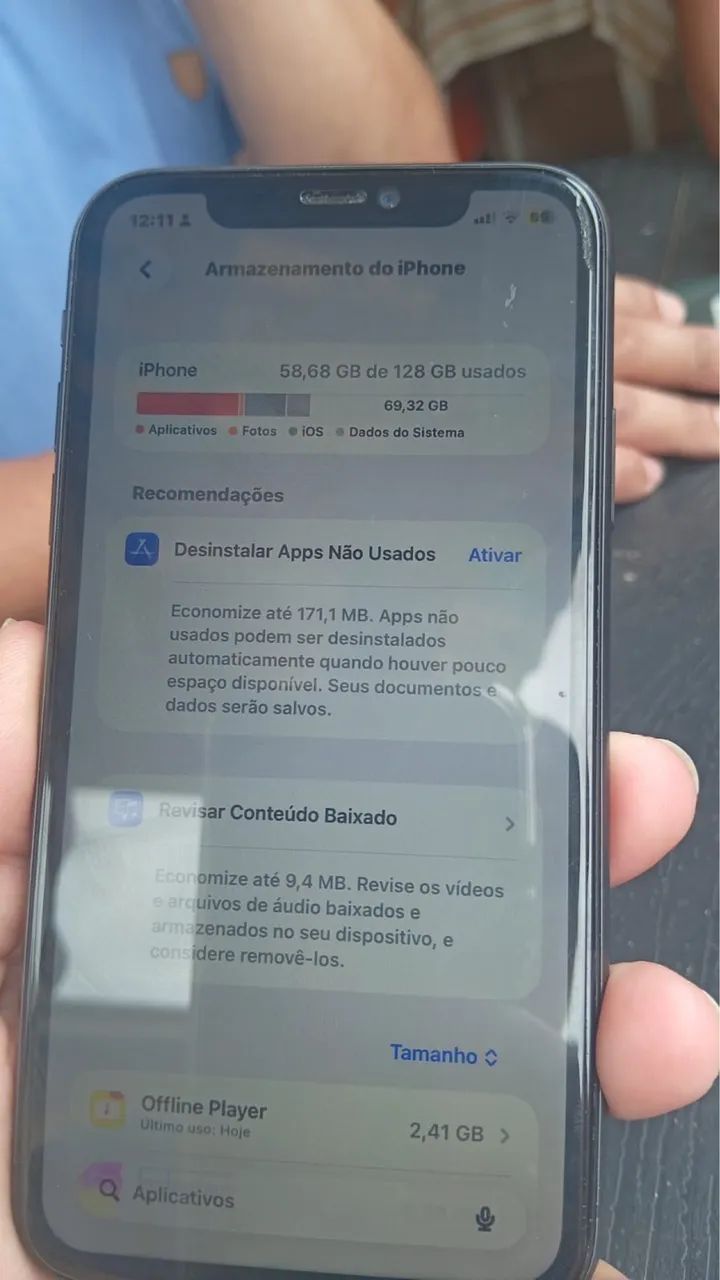 Celular iPhone 11 preto 128 Gb  - Foto 4