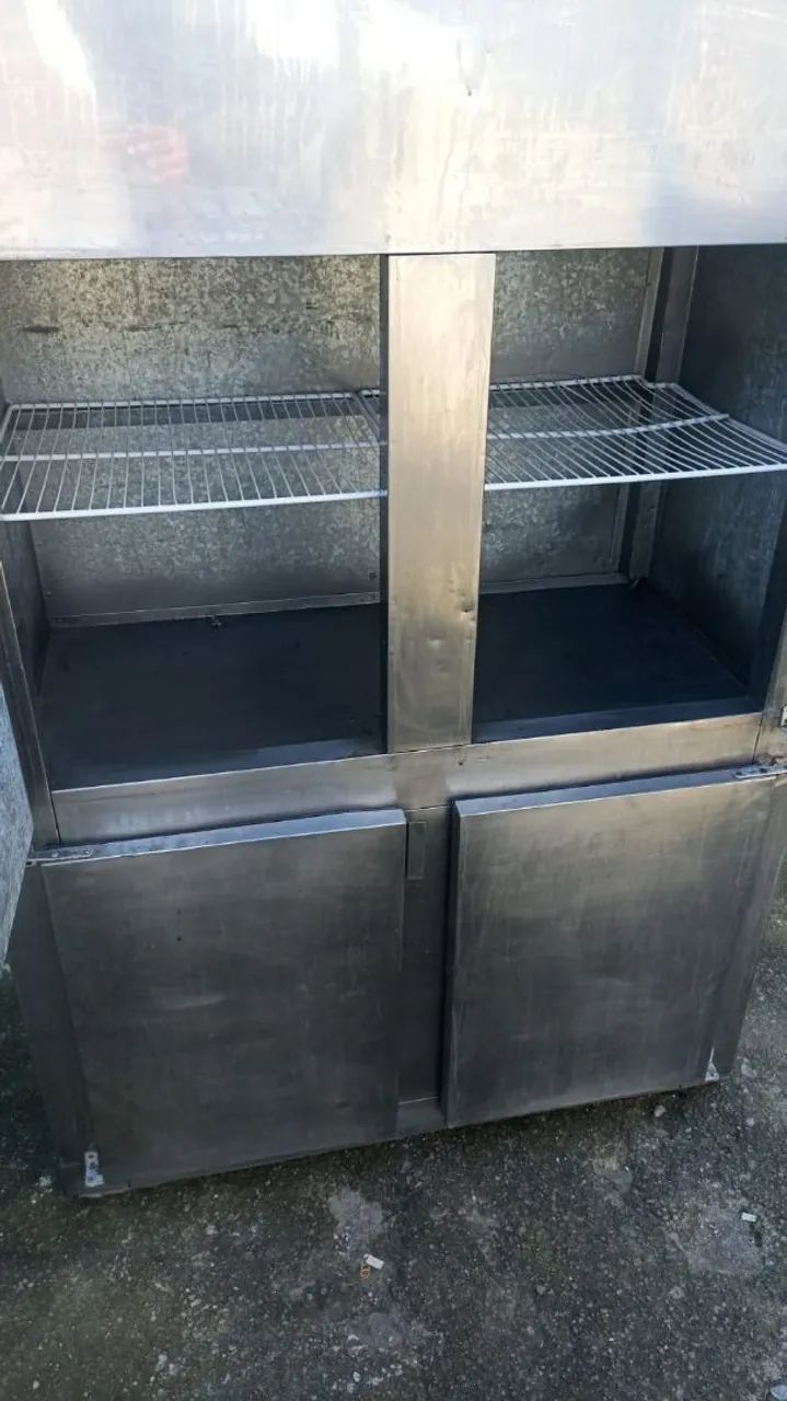 Câmara fria 4 portas em inox 127v TOP Entrego  - Foto 5