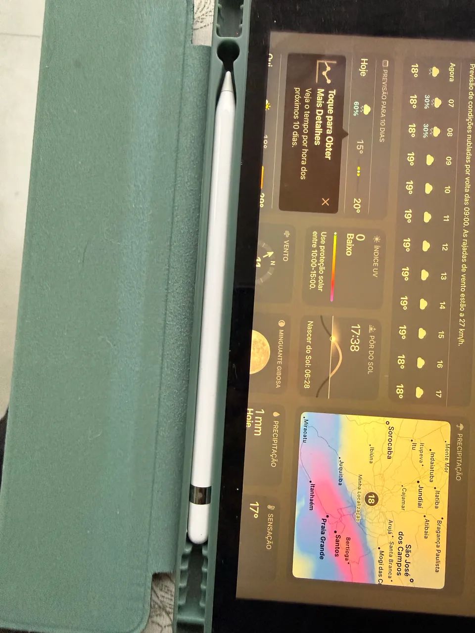 iPad 9ª geração - 64GB com Apple Pencil 