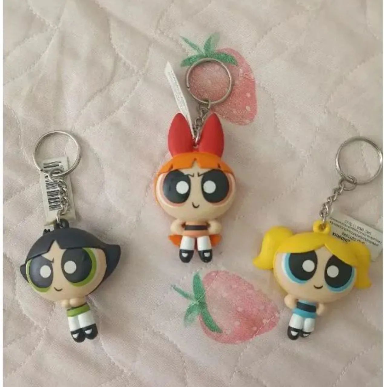 Kit Chaveiros Originais Cartoon Network e Cacau Show (2024) - Meninas Super Poderosas 