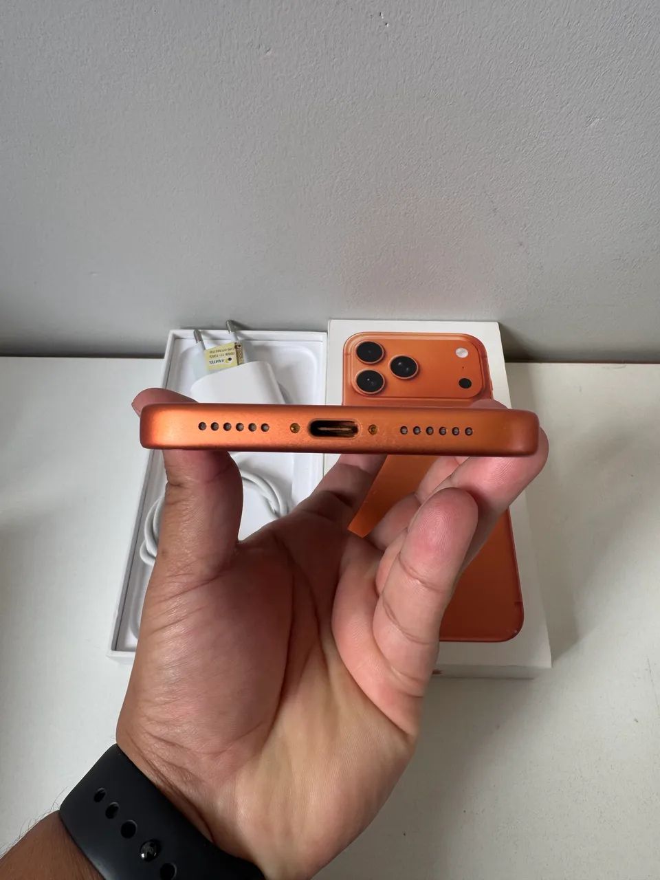 IPHONE 17 PRO MAX 256GB - ORANGE COSMIC - Foto 4