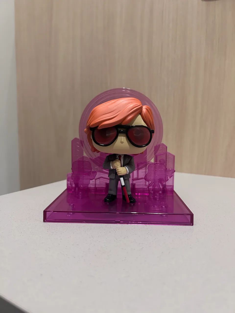 Boneco Funko Pop! 1385 Matt Murdock com Radar - Daredevil Marvel