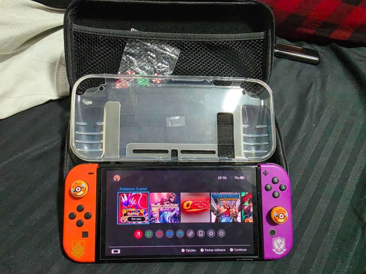Switch OLED Pokémon Scarlet - Desbloq.