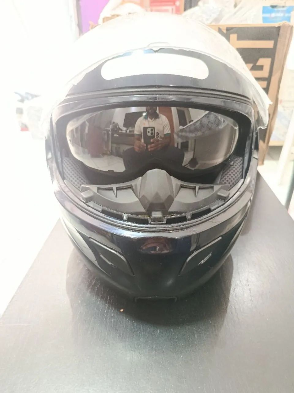 Capacete de moto pro Tork novo nunca usado ,vendo a  unidade ou lote . - Foto 2