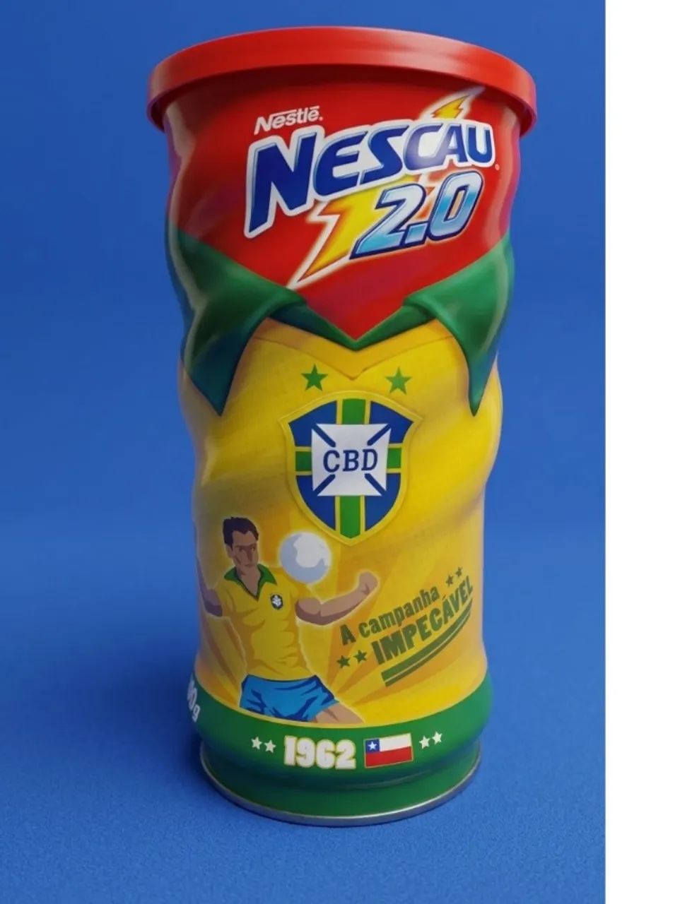 Lata Nescau Copa do Mundo Chile 1962