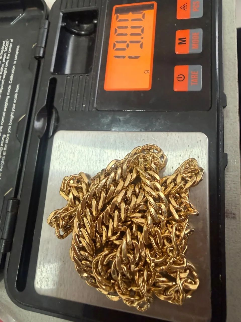 Correntes de ouro 18k procedência garantia eterna - Foto 4