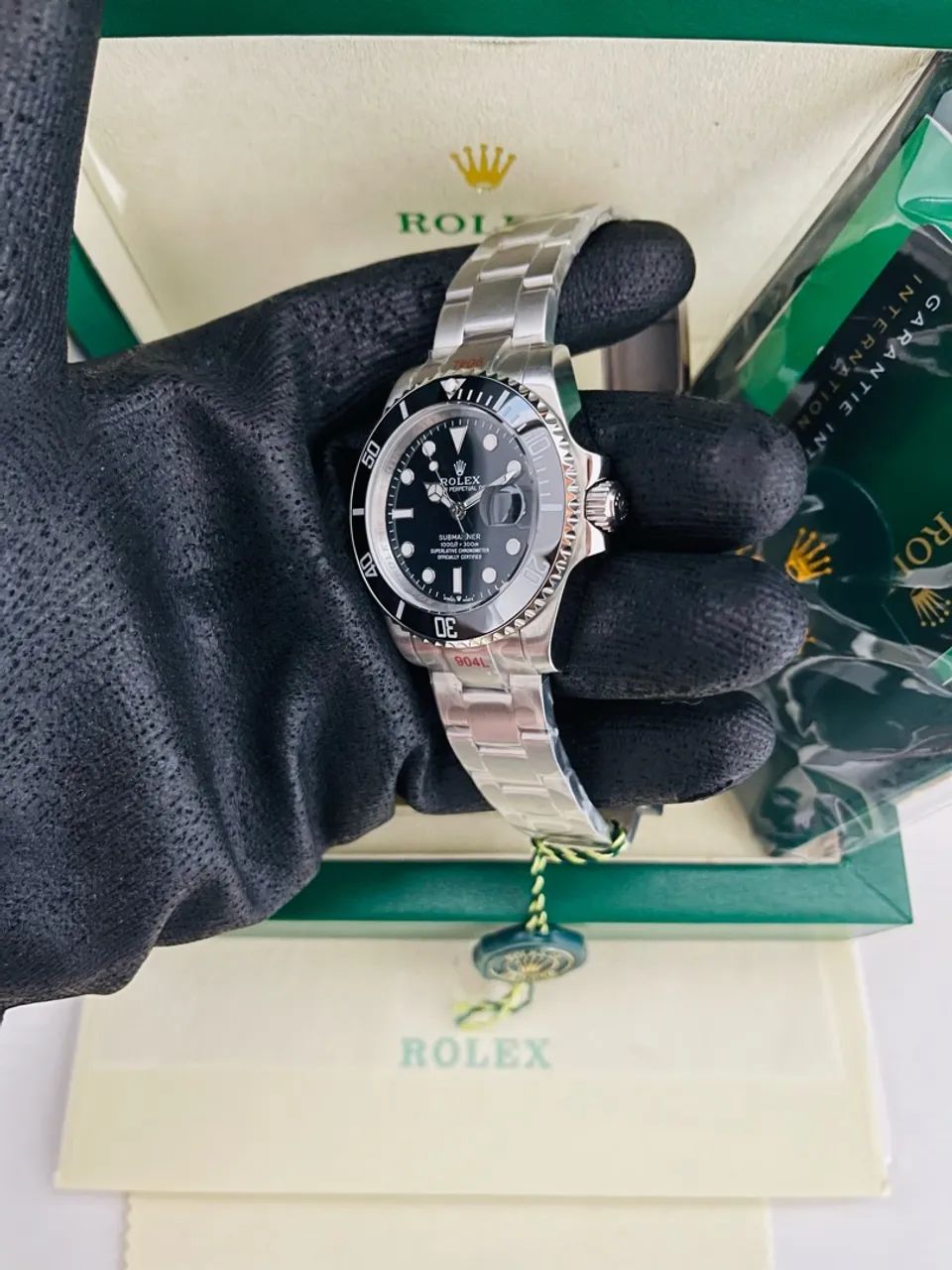 Rolex Submariner visor preto Automático linha premium AAA + - Foto 3