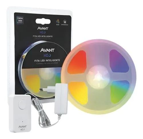 Fita Led Colorida Smart 5 Metros Luz RGB Neo - Foto 6