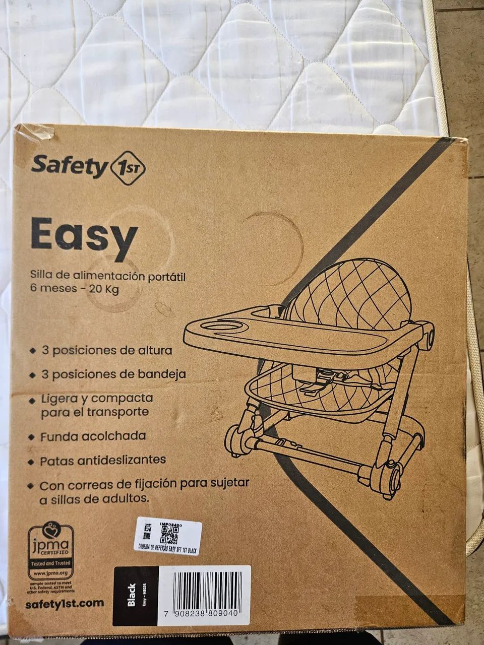 Cadeirinha de alimentação 1St safety (nunca usada) - Foto 3