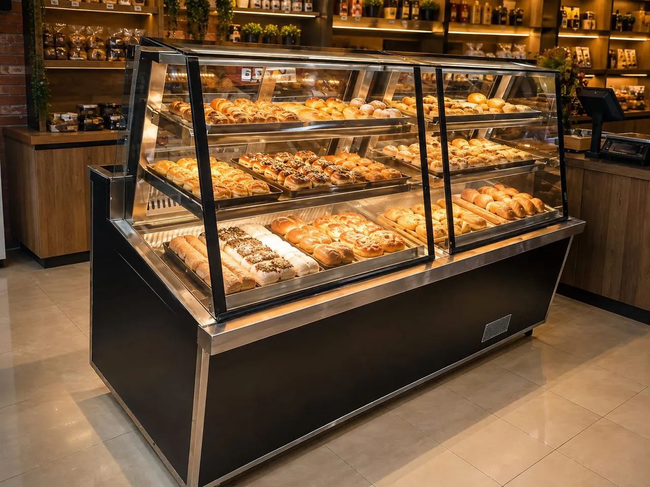 Balcão Vitrine tortas e salgado  - Foto 3