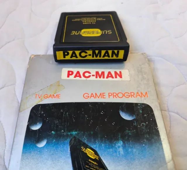 PAC MAN Supergame CIB Atari 2600 na Caixa Jogo - Foto 2