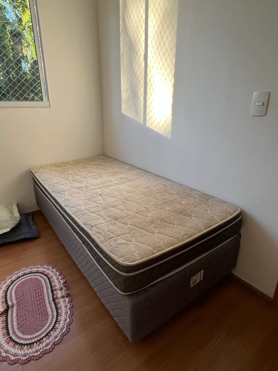 Cama box solteiro! 