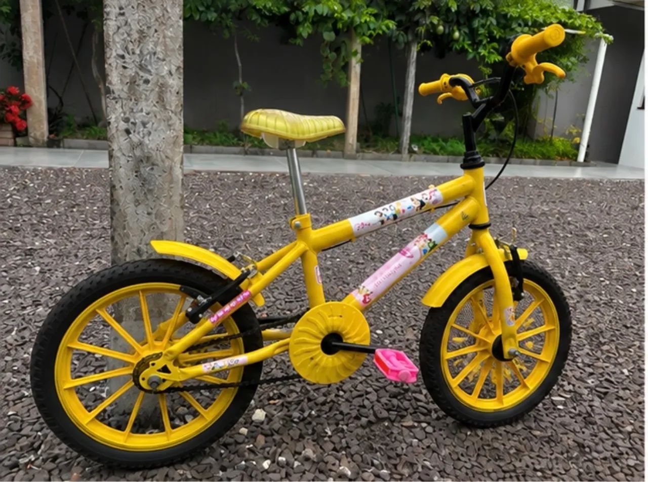 Bicicleta infantil aro 16 - Foto 5