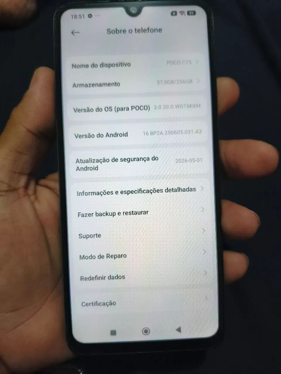 Poco C75 256Gb/8+8 de Ram - Foto 3