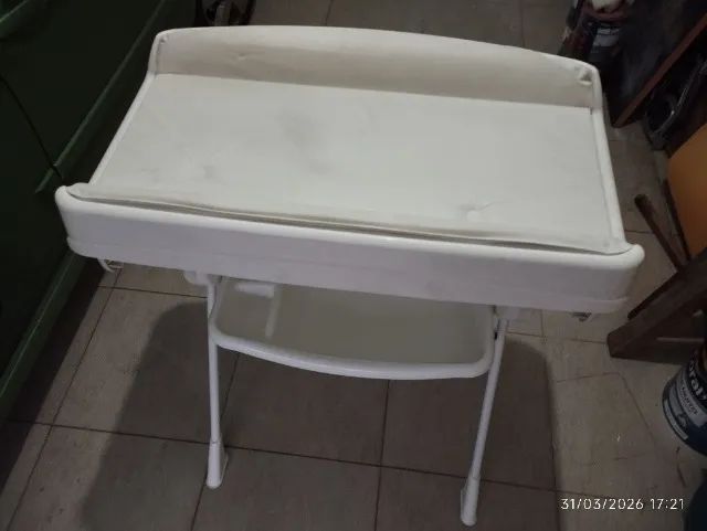 Trocador e banheira bebê 