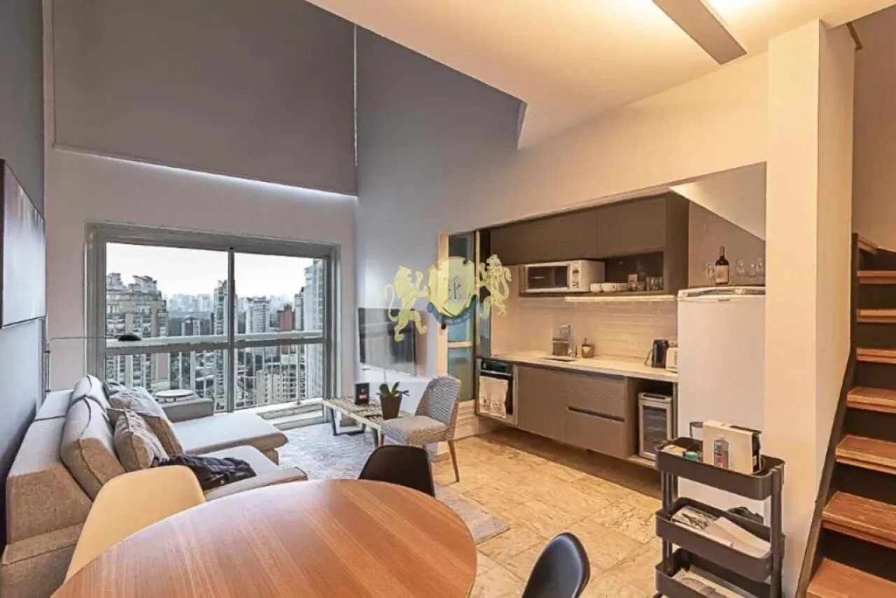 Flat com 1 Quarto à venda, 52m² - Moema