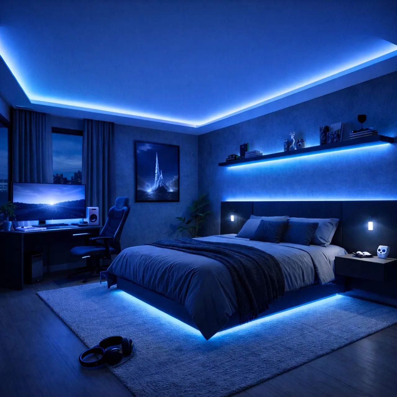 KIT FITA LED RGB 5M COM CONTROLE - APOLLO LIGHTING  - Foto 3