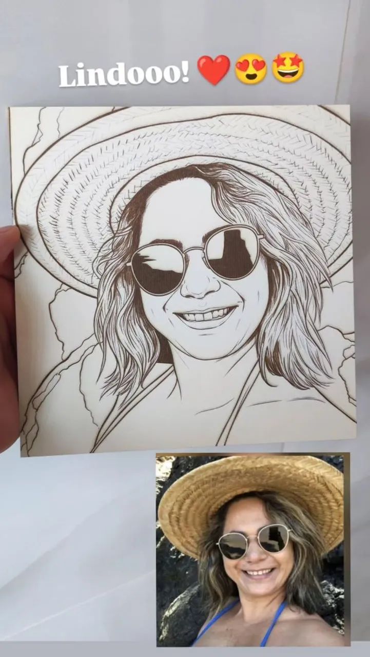 Quadros, chaveiros em MDF gravados a laser - Foto 2