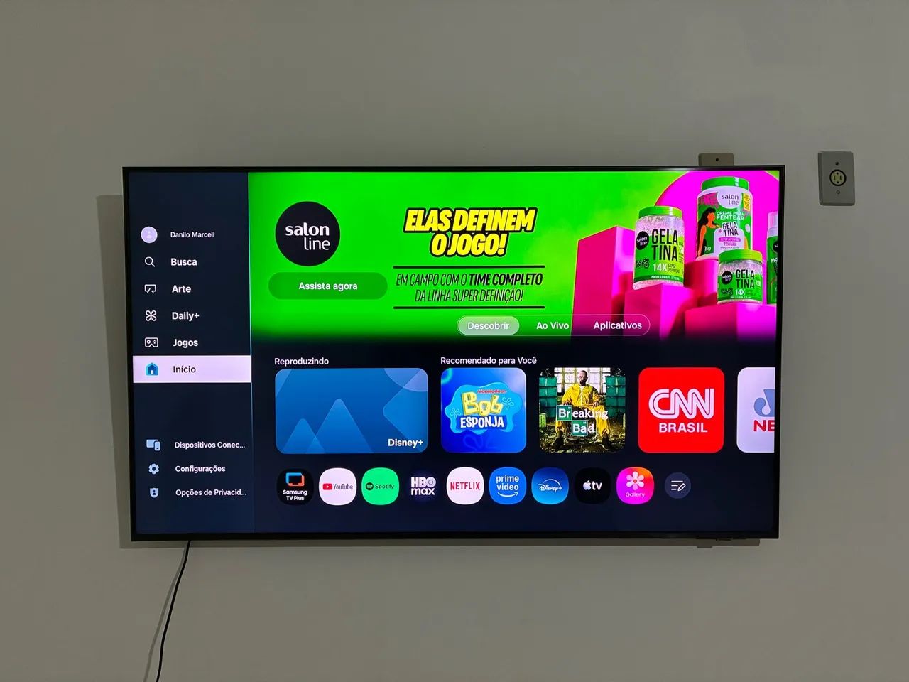 Vendo tv 50 polegadas Samsung  - Foto 4