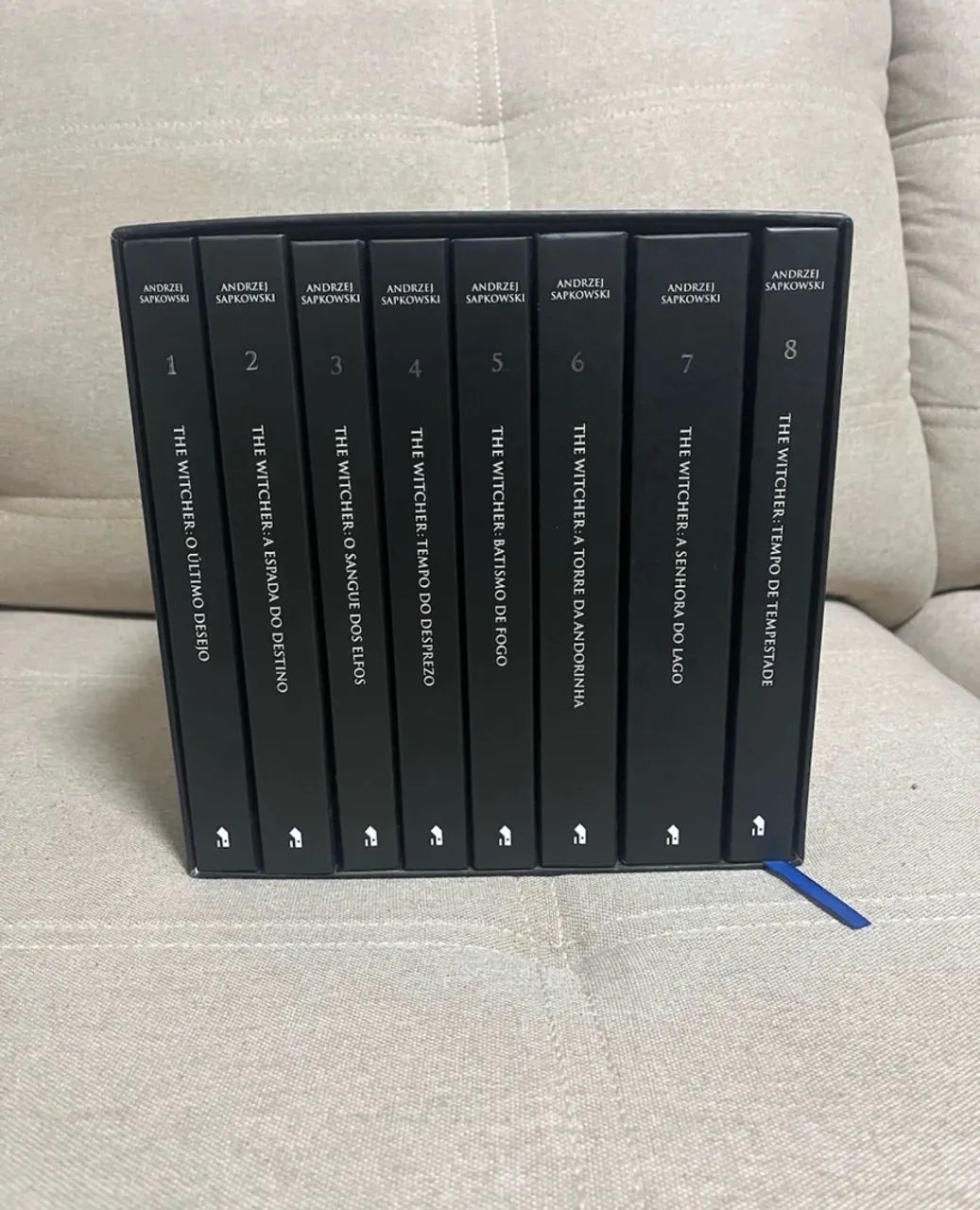 combo de livros the witcher