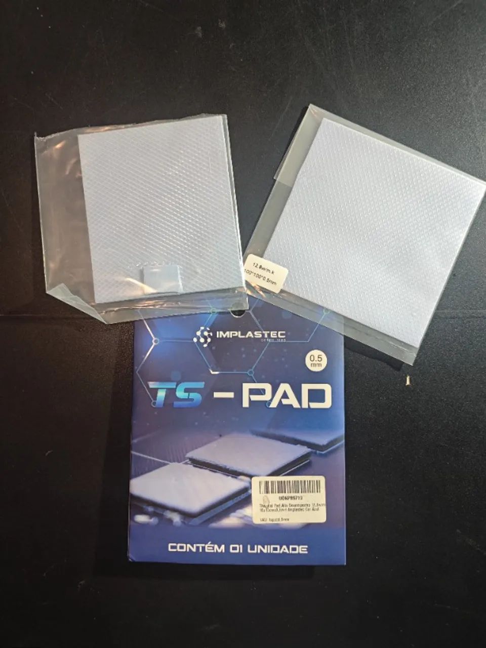Thermal Pad Implastec TS-Pad - 2 Unidades 10x10cm