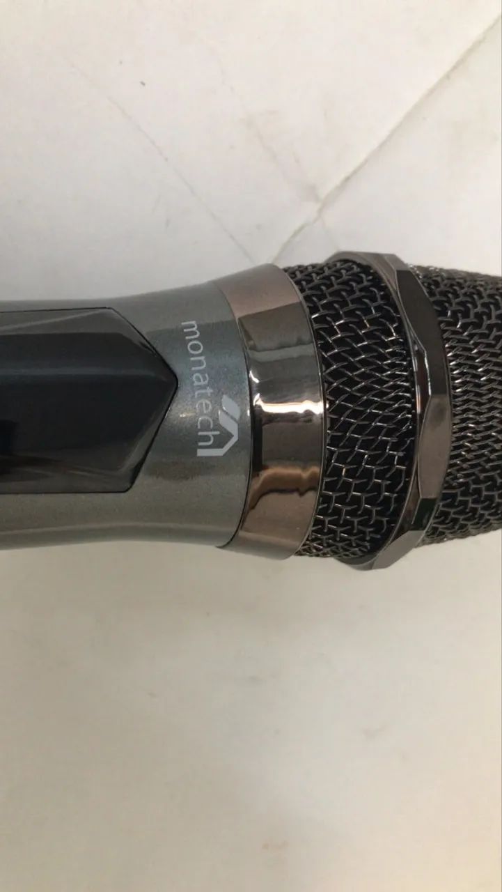 Microfone Sem Fio Profissional Recarregável Com Receptor - Foto 6