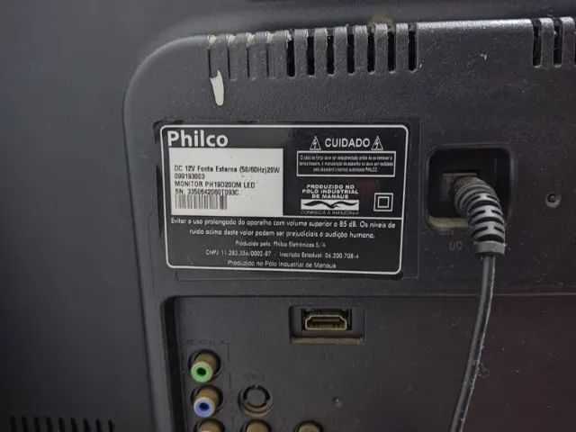 Monitor / TV LED 19" HD Philco  - Foto 3