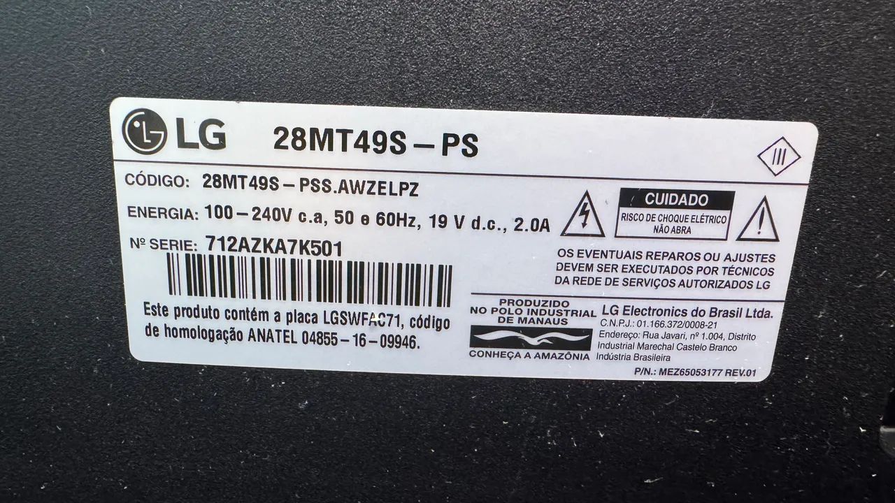 Smart TV LG 28 Polegadas - Foto 2