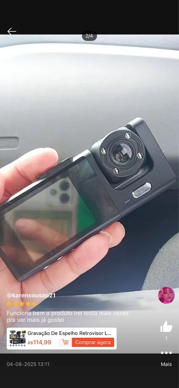 Câmera veicular  - Foto 3