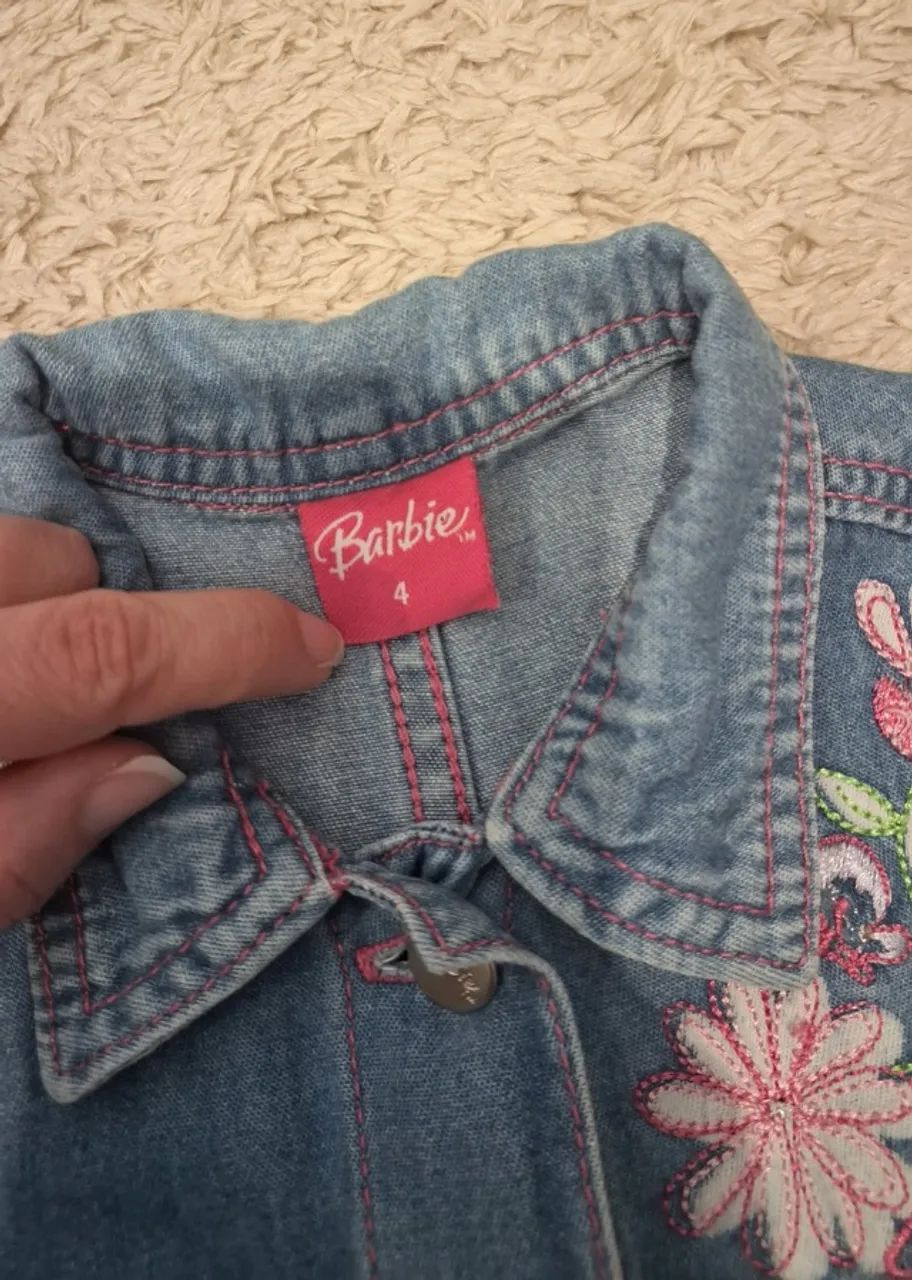 Vestido Jeans Barbie - Foto 2