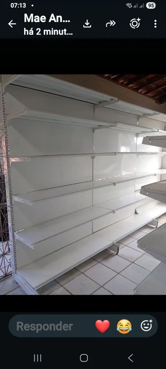 4 metros de pratileiras reforcada altas 2500 - Foto 2
