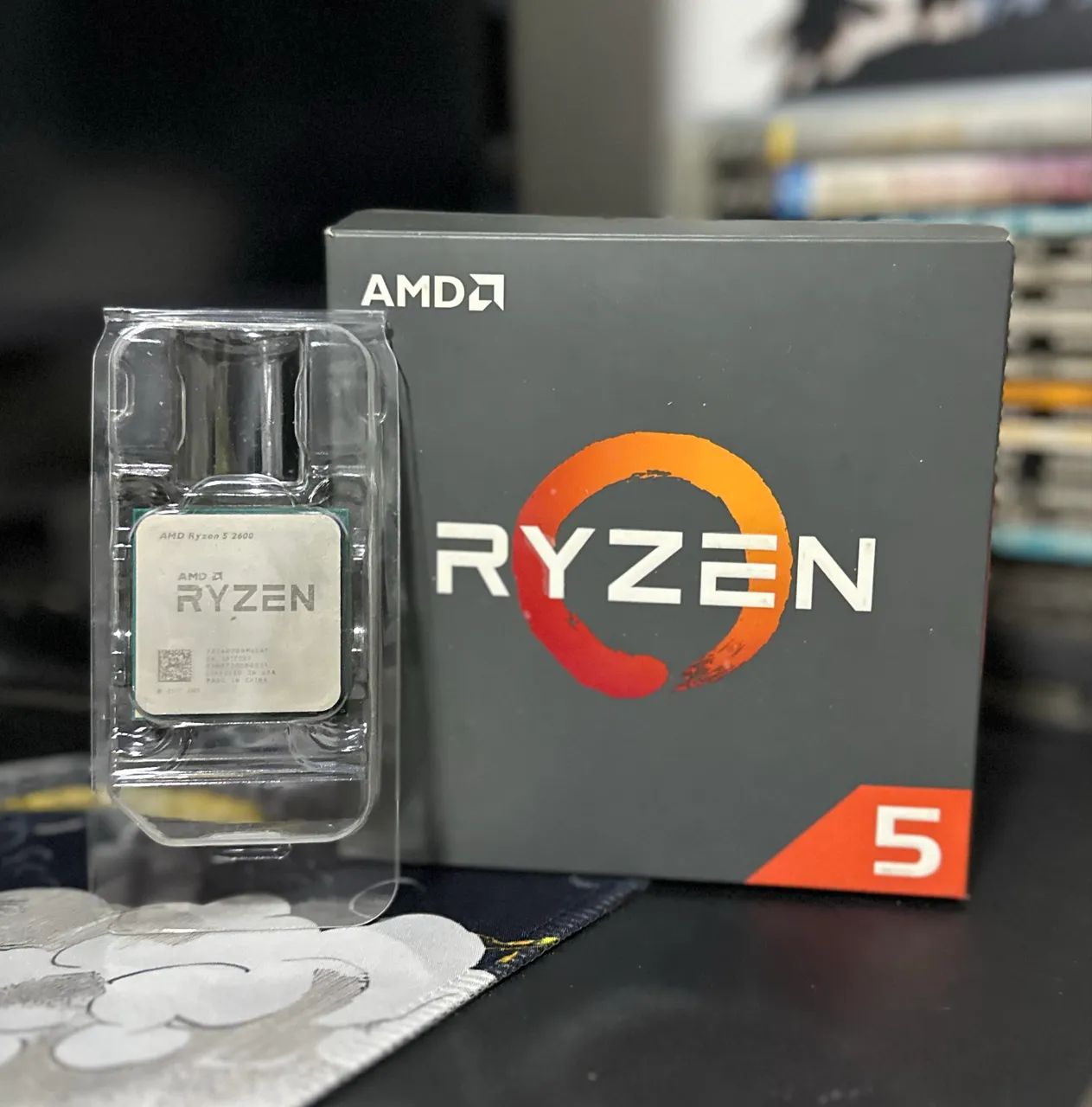 Processador AMD Ryzen 5 2600 ? Completo com Cooler Original
