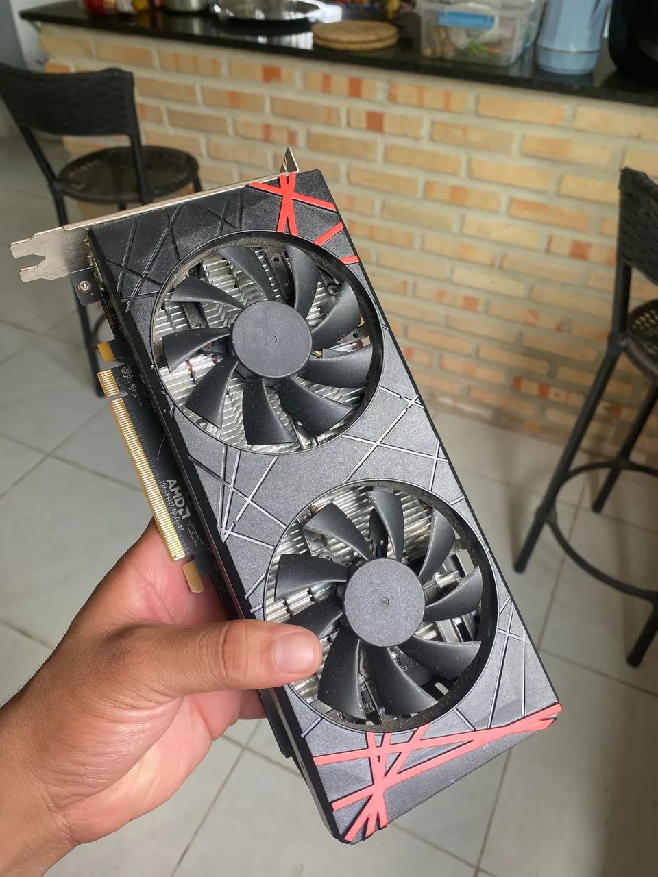 RX 580 8G ELSA - placa de vídeo  - Foto 2