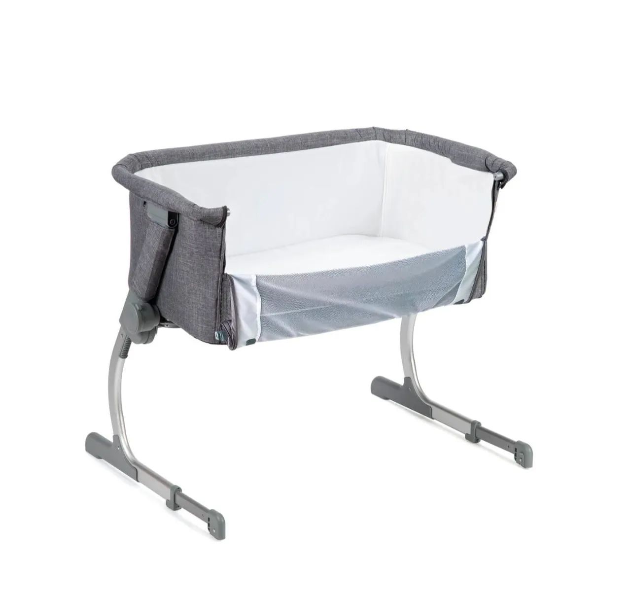 BERÇO PORTÁTIL SAFETY 1ST SIDE BY SIDE GREY 