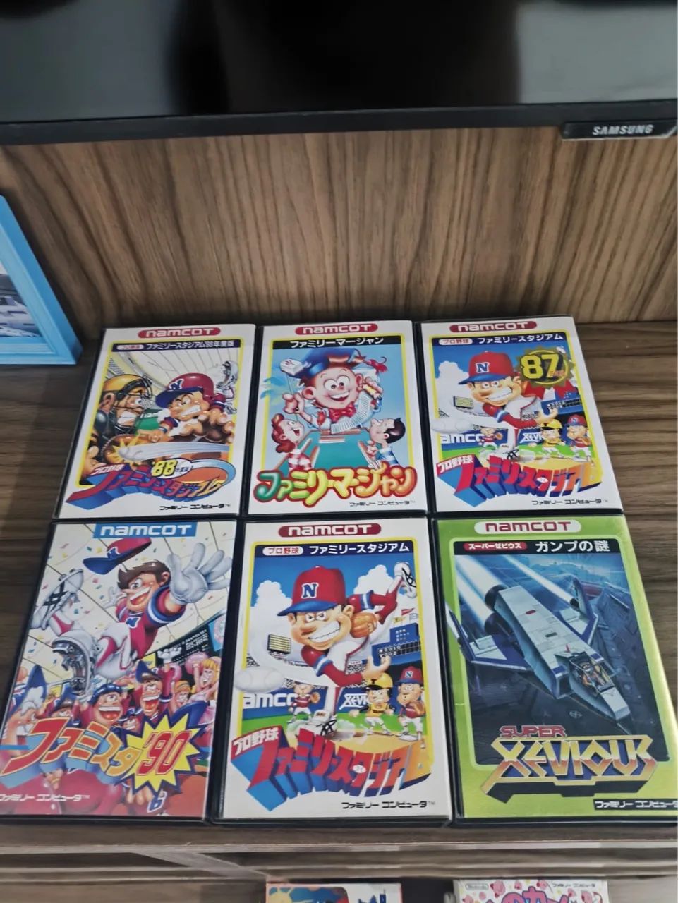 Jogos Family Computer com caixa 