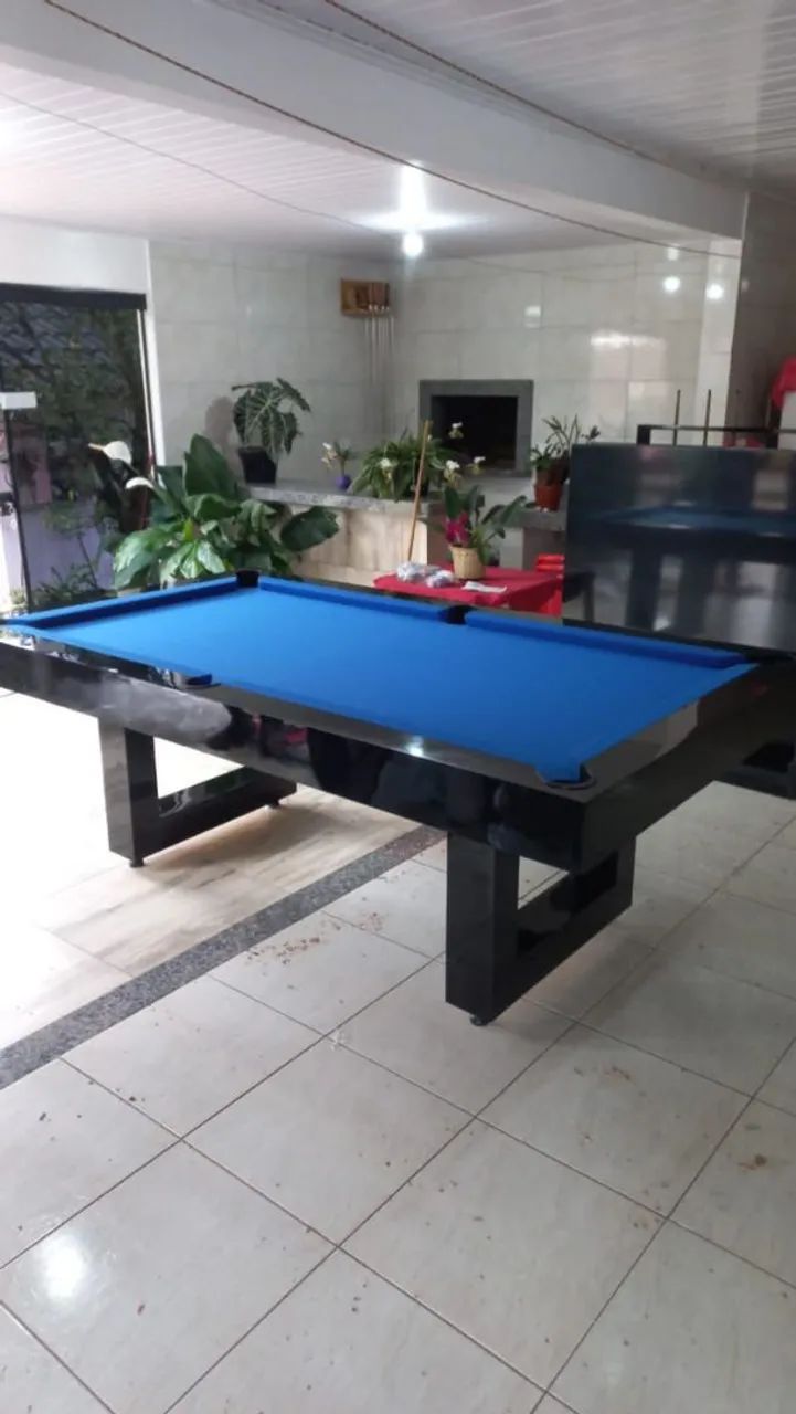 Mesa de Bilhar e jantar Moderna 2,25 x 1,25  Modelo JDF5401 - Foto 4