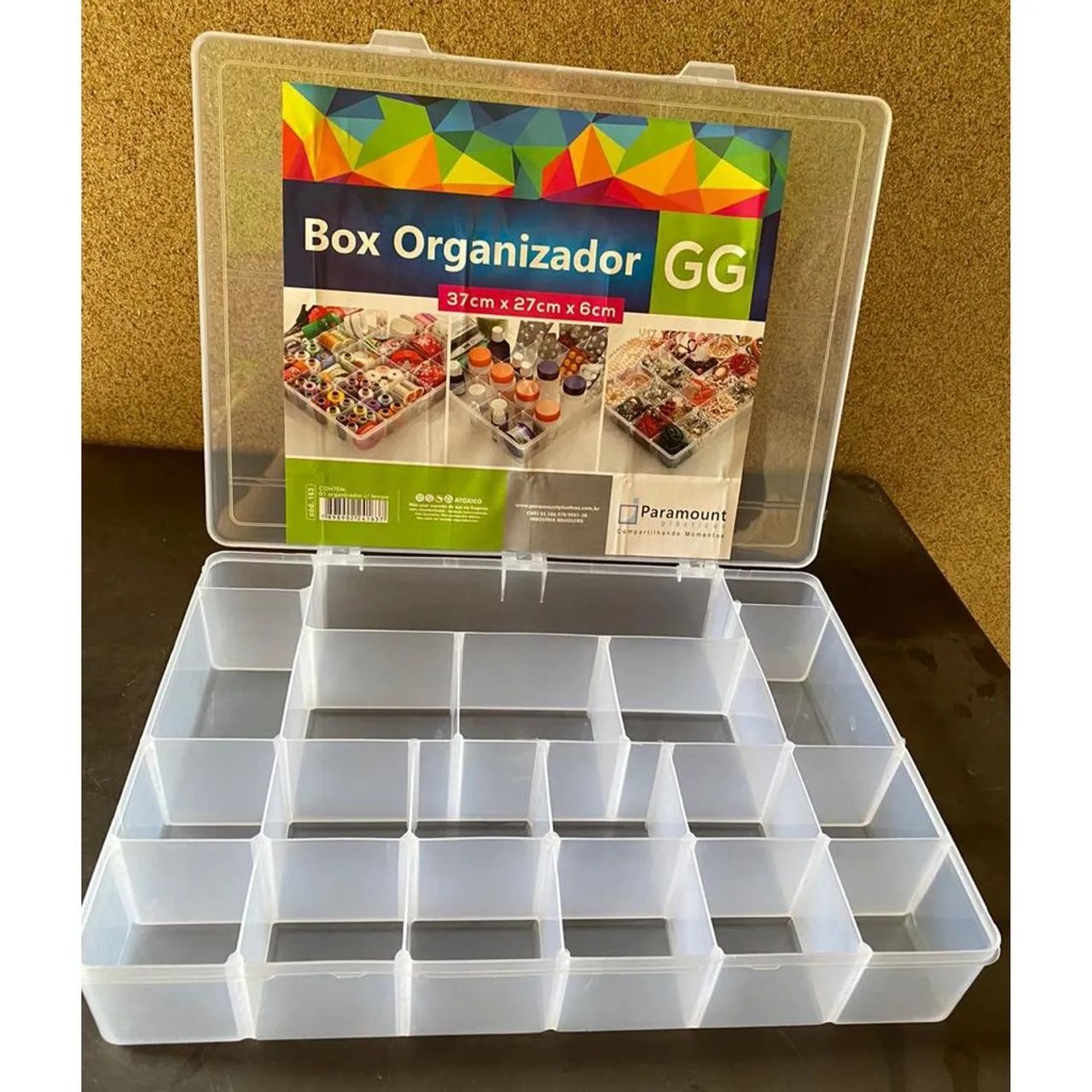 20-Compartment Organizer Box