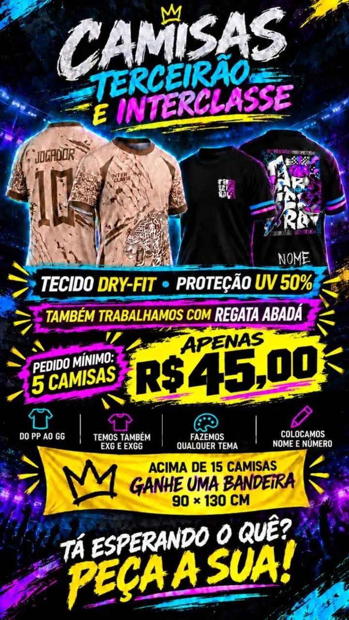Camisa interclasse - Foto 2