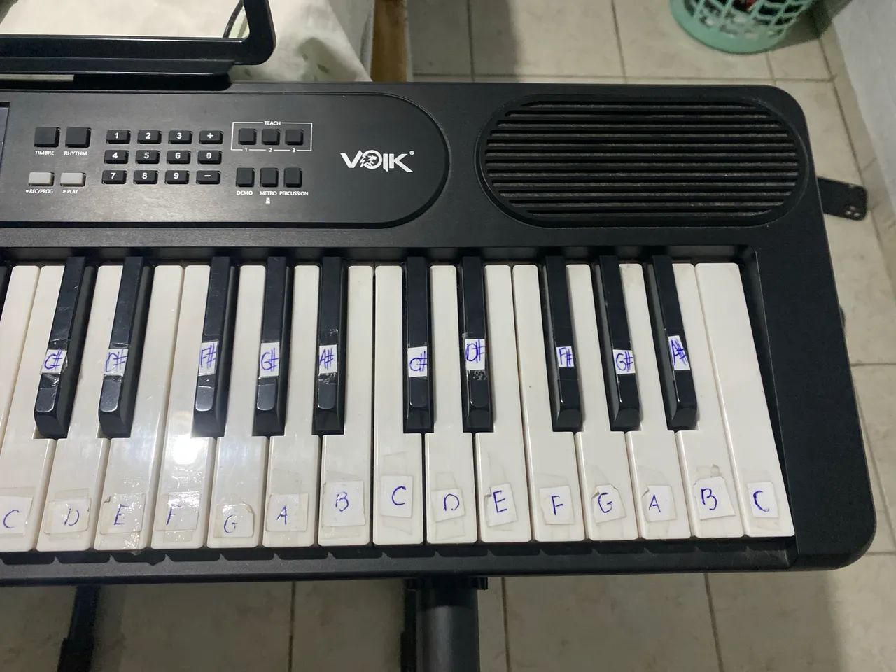 Teclado Musical VOIK VTX-730 - Foto 4